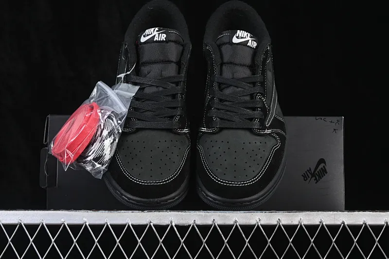 All categories Air Jordan Jordan series basketball shoes Air Jordan 1 Low ZG version Travis Scott x Air Jordan 1 Low OG AJ1 Joe 1 undercut low top full head layer DM7866-001